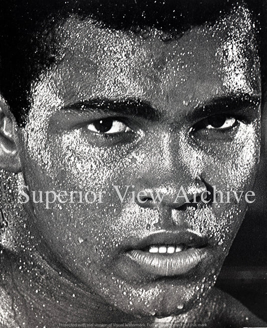 Muhammad Ali Close Up