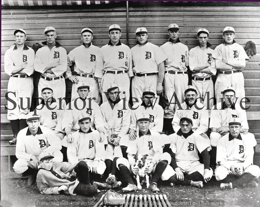 Detroit Tigers Team Photo 1907