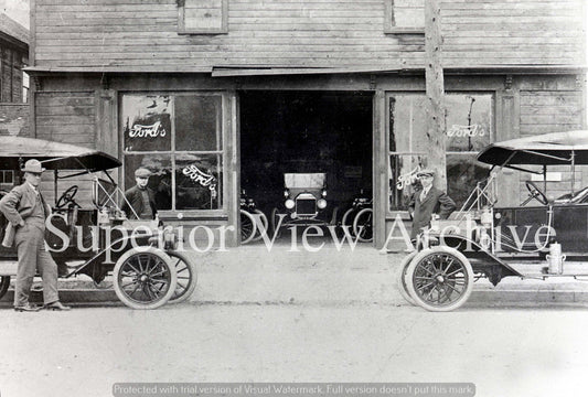 First Ford Motor Dealership in Upper Michigan Early Ford Dealer Ed Kingsford