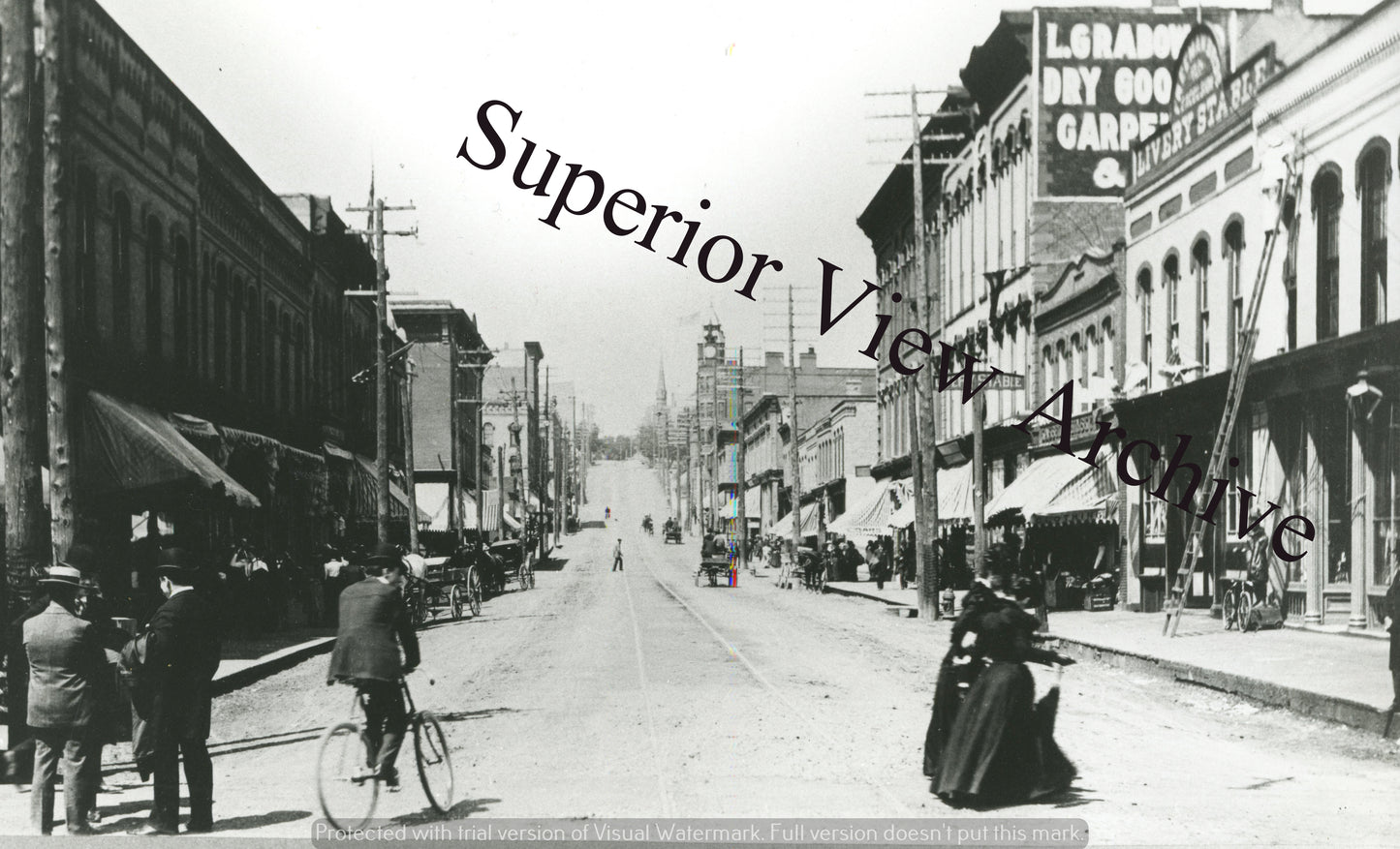 Front St. Marquette, MI 1890's