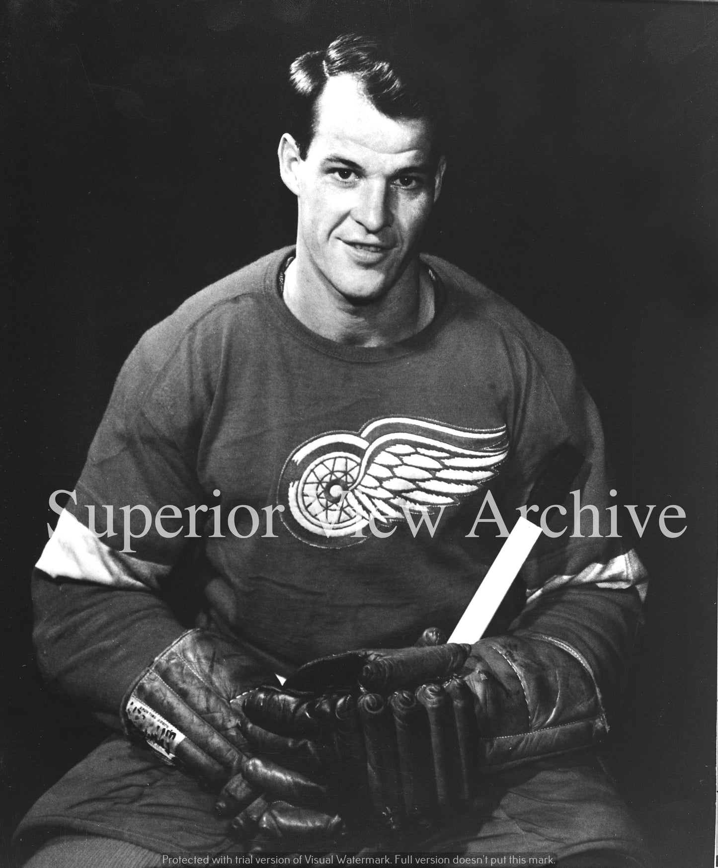Detroit Red Wings Player Gordie Howe