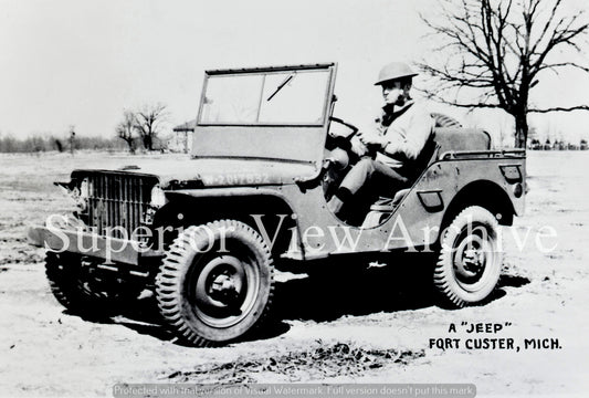Army Jeep 1940 Camp Custer Battle Creek MI The Jeep Classic Army