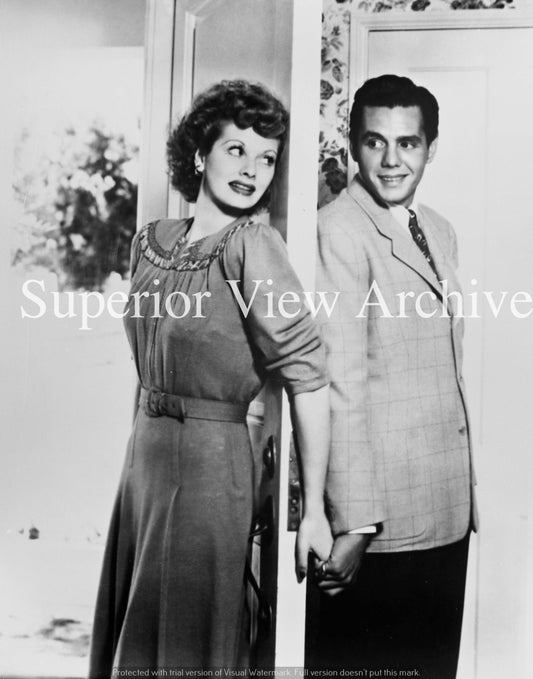 I Love Lucy Lucille Ball and Desi Arnaz Holding Hands