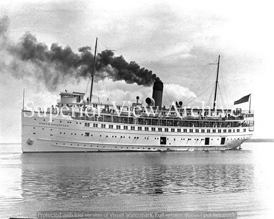 SS North American Passenger Ship 1950's