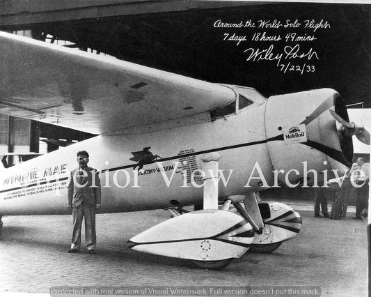 Around the World Solo Flight Wiley Post 1933