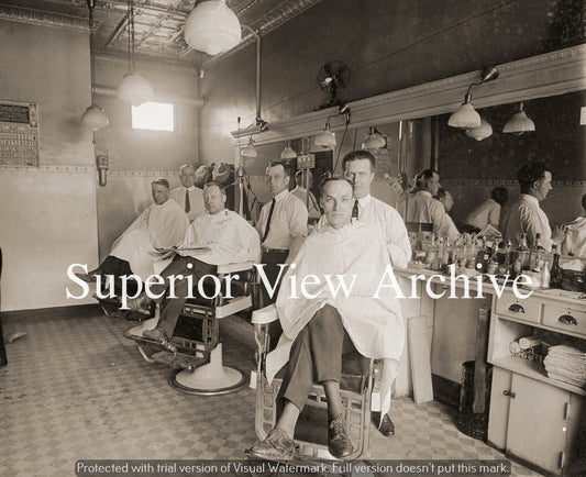 Vintage Barber Shop 1924