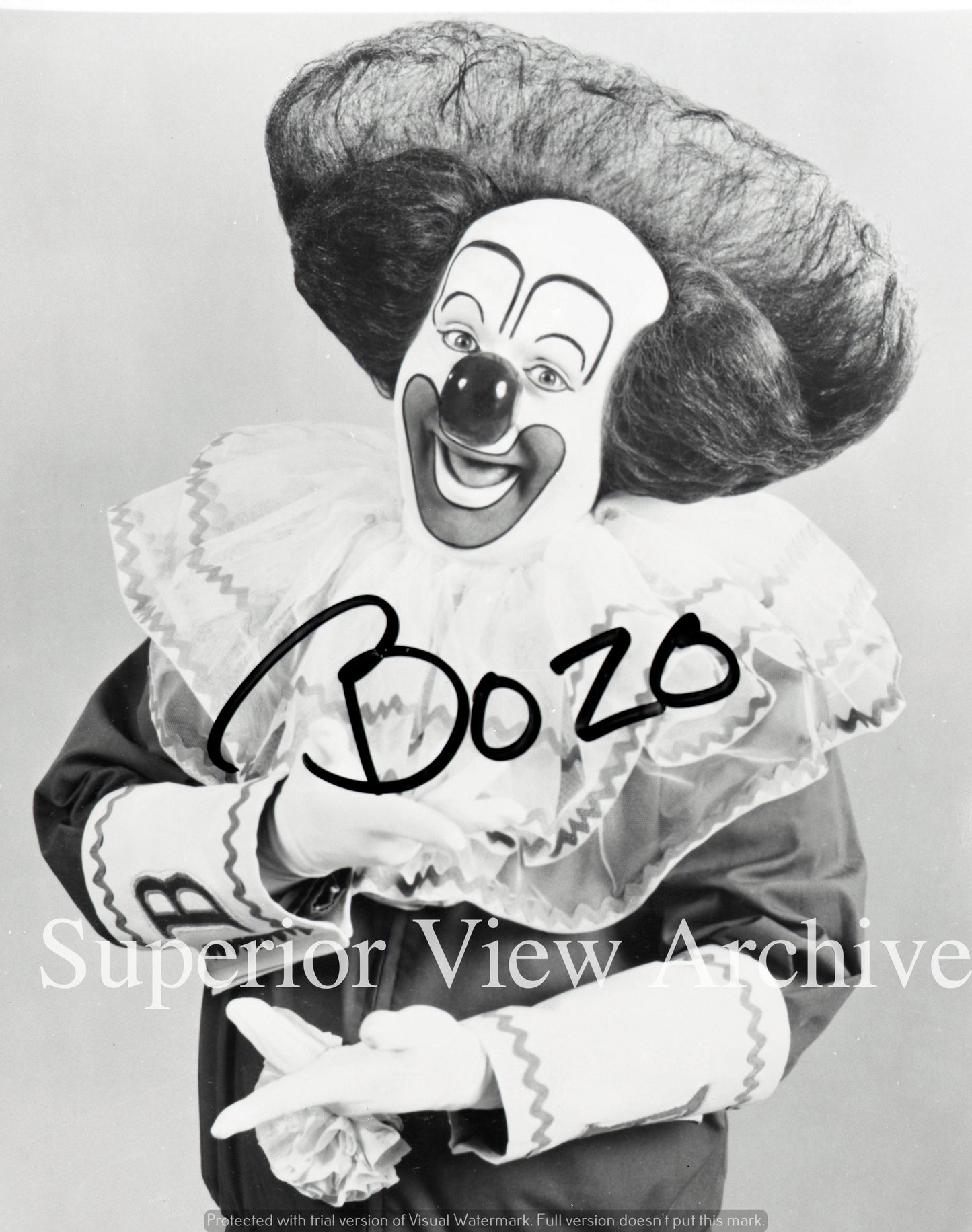 Classic Portrait of Bozo The Clown