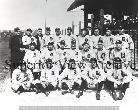 Detroit Tigers Team Photo 1915