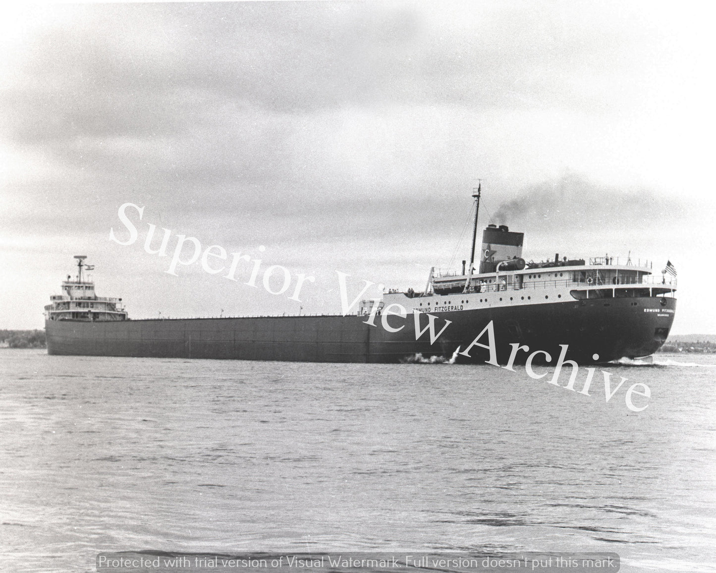 Freighter Edmund Fitzgerald Lake Superior Shipwreck