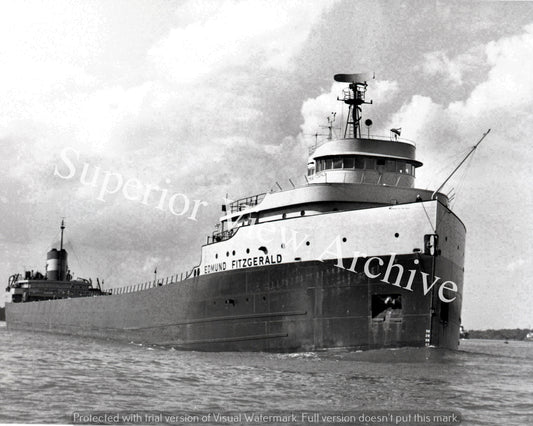 Freighter Edmund Fitzgerald Lake Superior Shipwreck