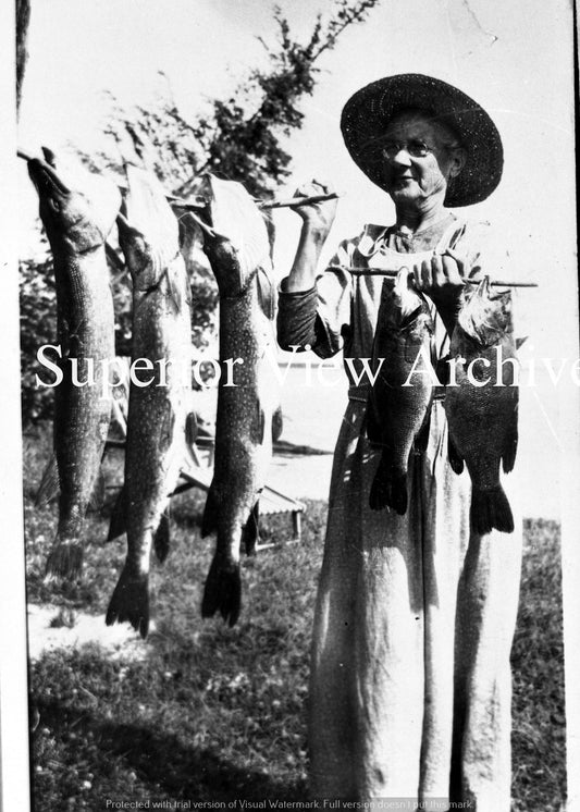 Northern Pike-Bass-Grandmas catch