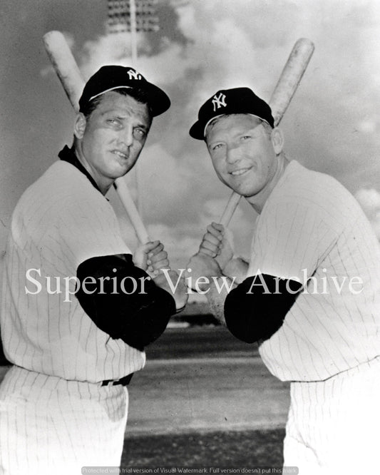 New York Yankees Mickey Mantle and Roger Maris
