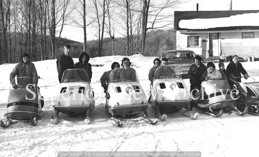 Vintage Snowmobiles Newberry MI