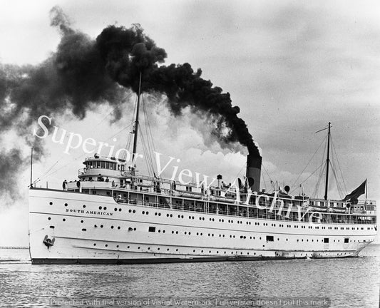 SS South American Passenger Ship