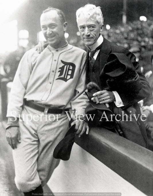Judge Kenesaw Mountain Landis Black Sox Scandel & Ty Cobb Detroit Tigers 1920