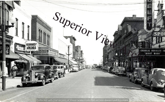 Washington St. Marquette, MI 1940's